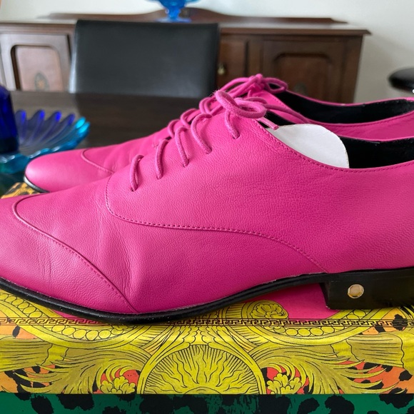 Mens Versace H&M pink shoes size 41 or US size 8 in excellent used condition. - Picture 5 of 11
